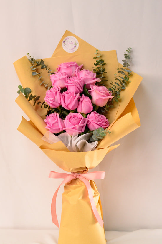 Pink rose bouquet 🌷