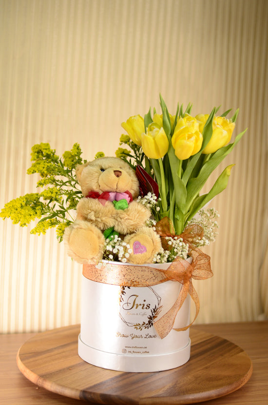 Yellow Tulips box