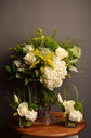 Luxury White flowers vase
