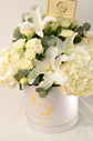 Luxury White flowers box