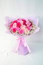 Pink rose bouquet