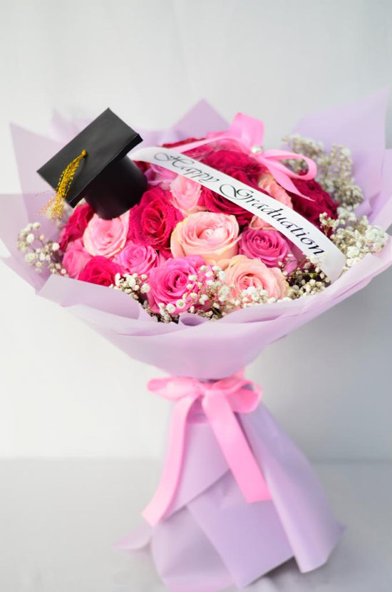 Pink Graduation bouquet