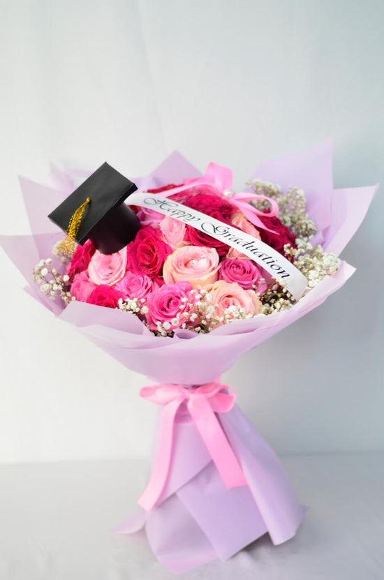 Pink Graduation bouquet