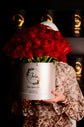 65 Red Rose Box