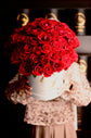 65 Red Rose Box