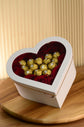 red rose box with Ferrero
