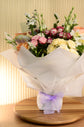 Orange pink and white flowers Bouquet