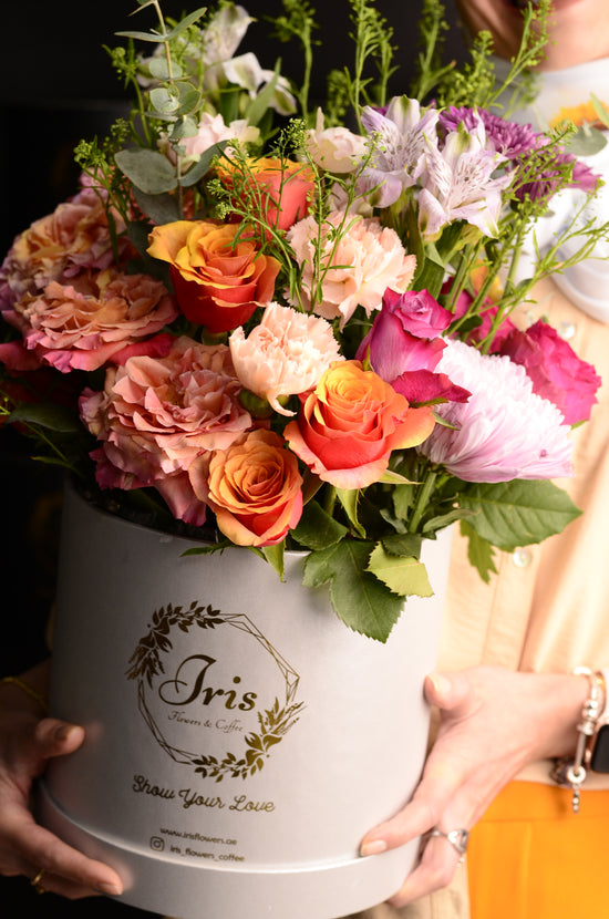 Orange Signature flower Box
