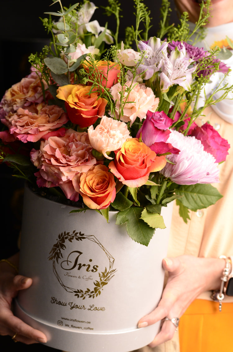 Orange Signature flower Box