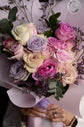pink and purple rose Bouquet