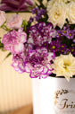 luxury rose, Lilies and Tulips pink flower box