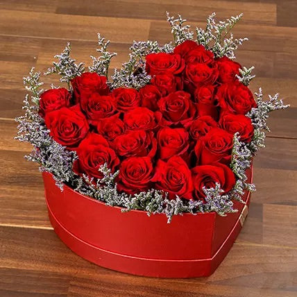 red rose box