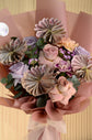 Surprise Your Loved Ones with Iris Fresh Flower and Cash Money Bouquet