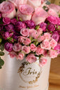Luxury Pink flowers box (Money not included)