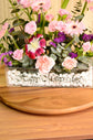 pink acrylic tray