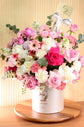 Luxury pink flower box