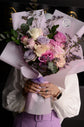 pink and purple rose Bouquet