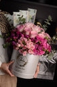Luxury Pink flowers box (Money not included)