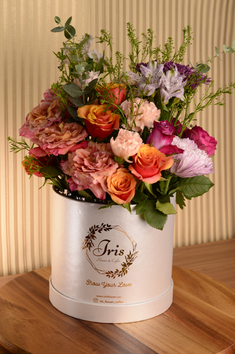 Orange Signature flower Box